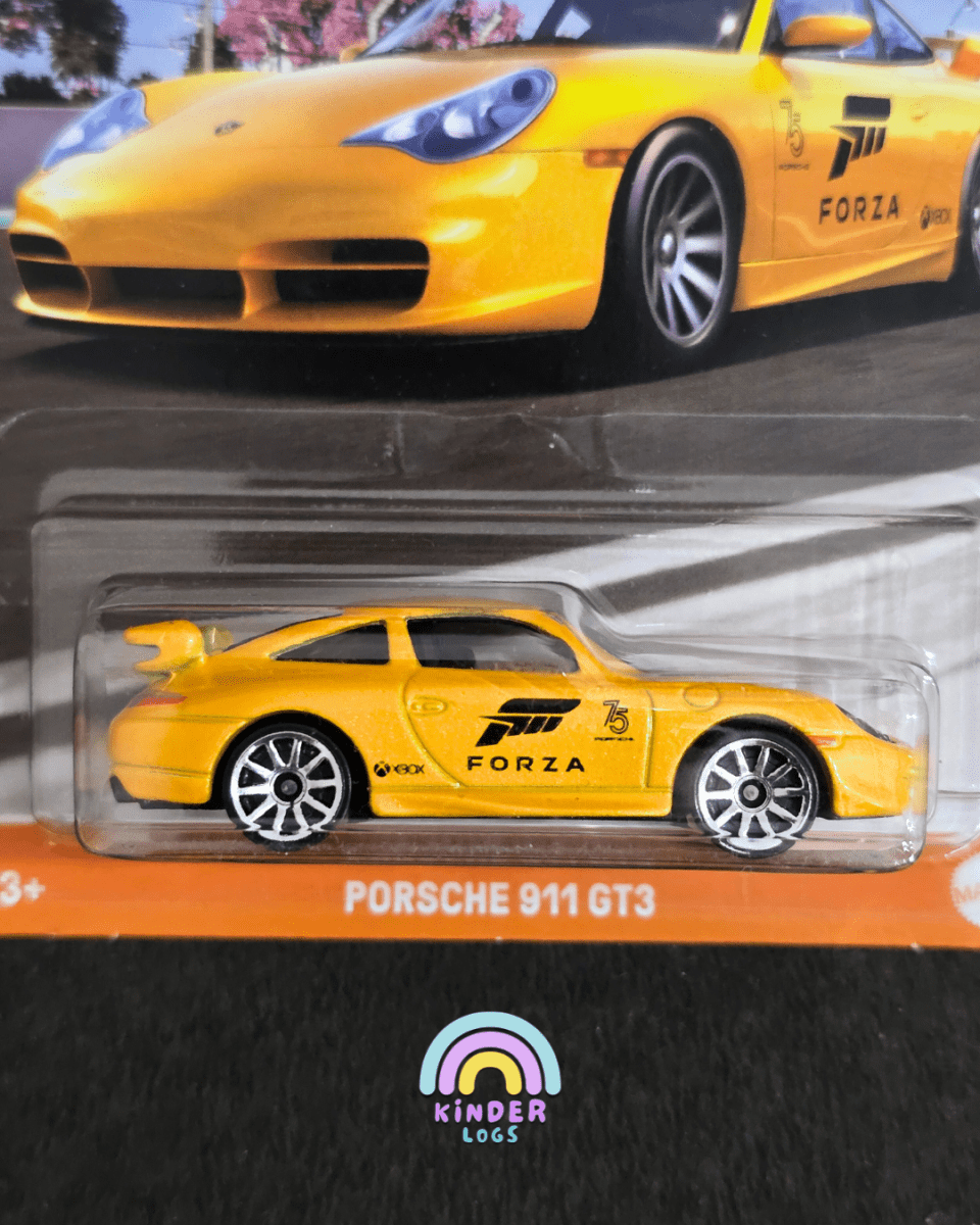 Hot Wheels Porsche 911 GT3 - Forza (Imported) - Kinder Logs