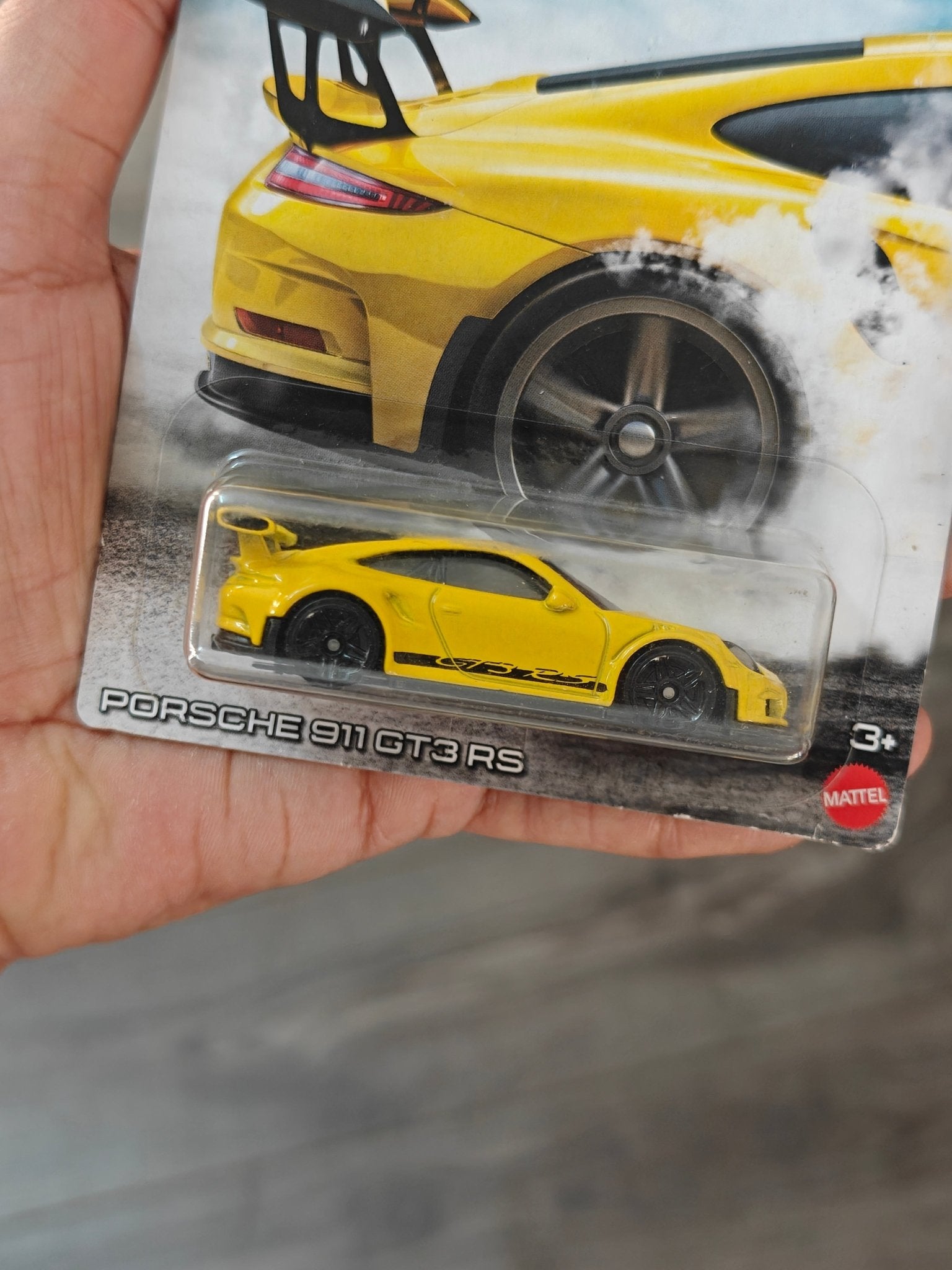 Hot Wheels Porsche 911 GT3 RS 500HP Factory (Imported) - Kinder Logs