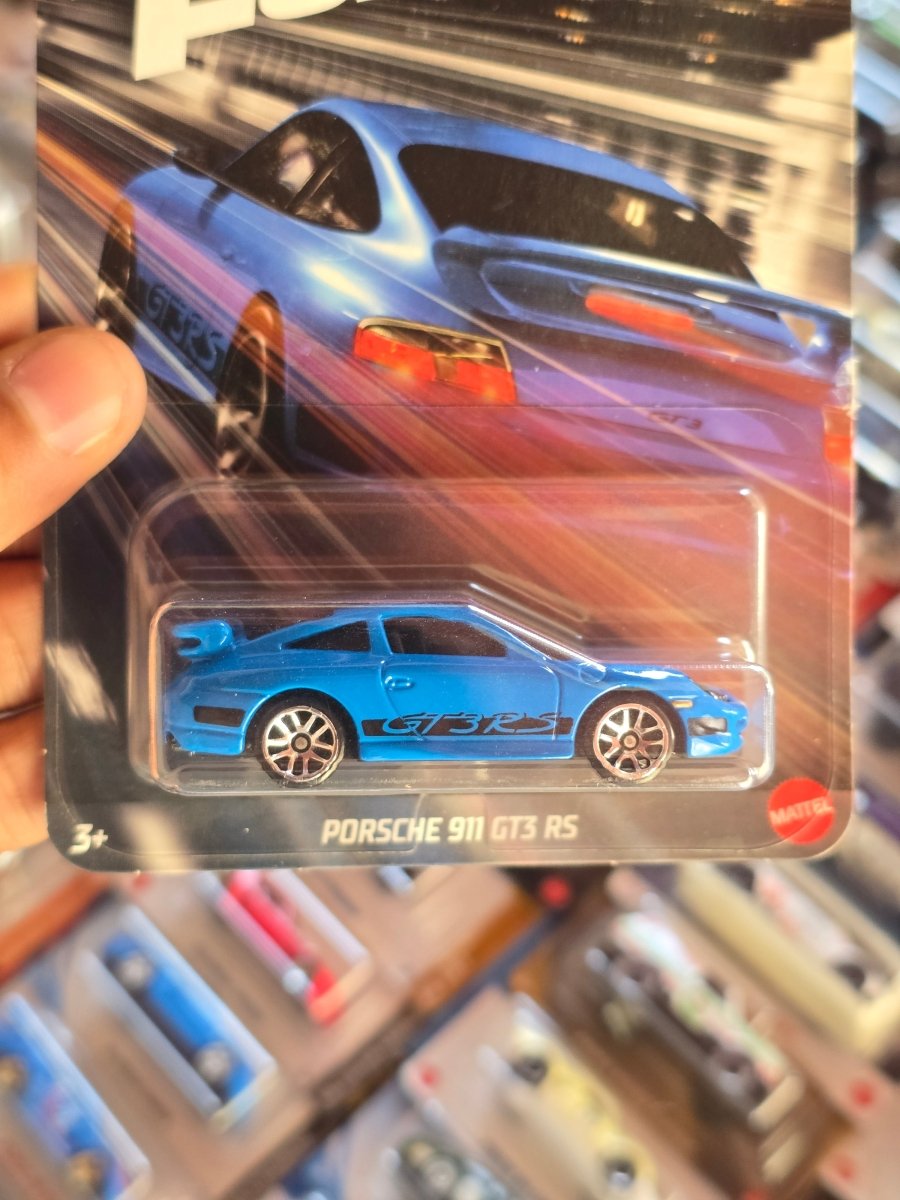 Hot Wheels Porsche 911 GT3 RS - Fast & Furious (Silver Series) - Kinder Logs