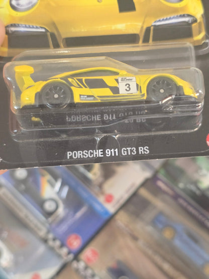 Hot Wheels Porsche 911 GT3 RS - Gran Turismo Series (Imported) - Kinder Logs