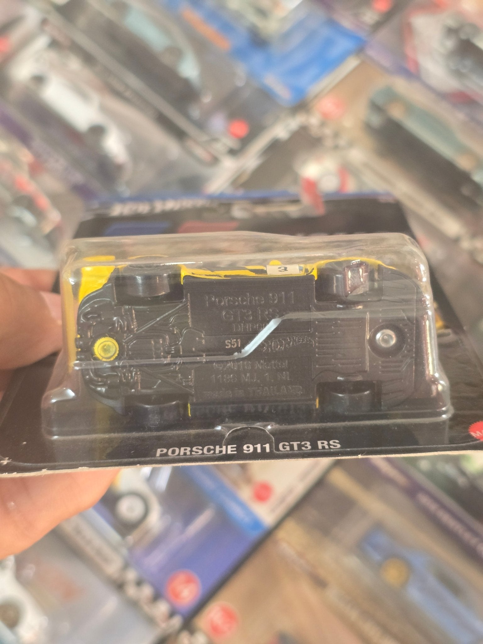 Hot Wheels Porsche 911 GT3 RS - Gran Turismo Series (Imported) - Kinder Logs