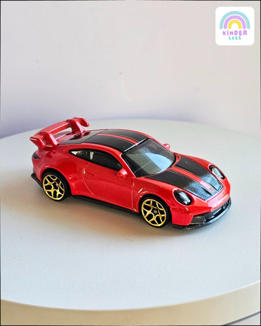 Hot Wheels Porsche 911 GT3 (Uncarded) - Kinder Logs