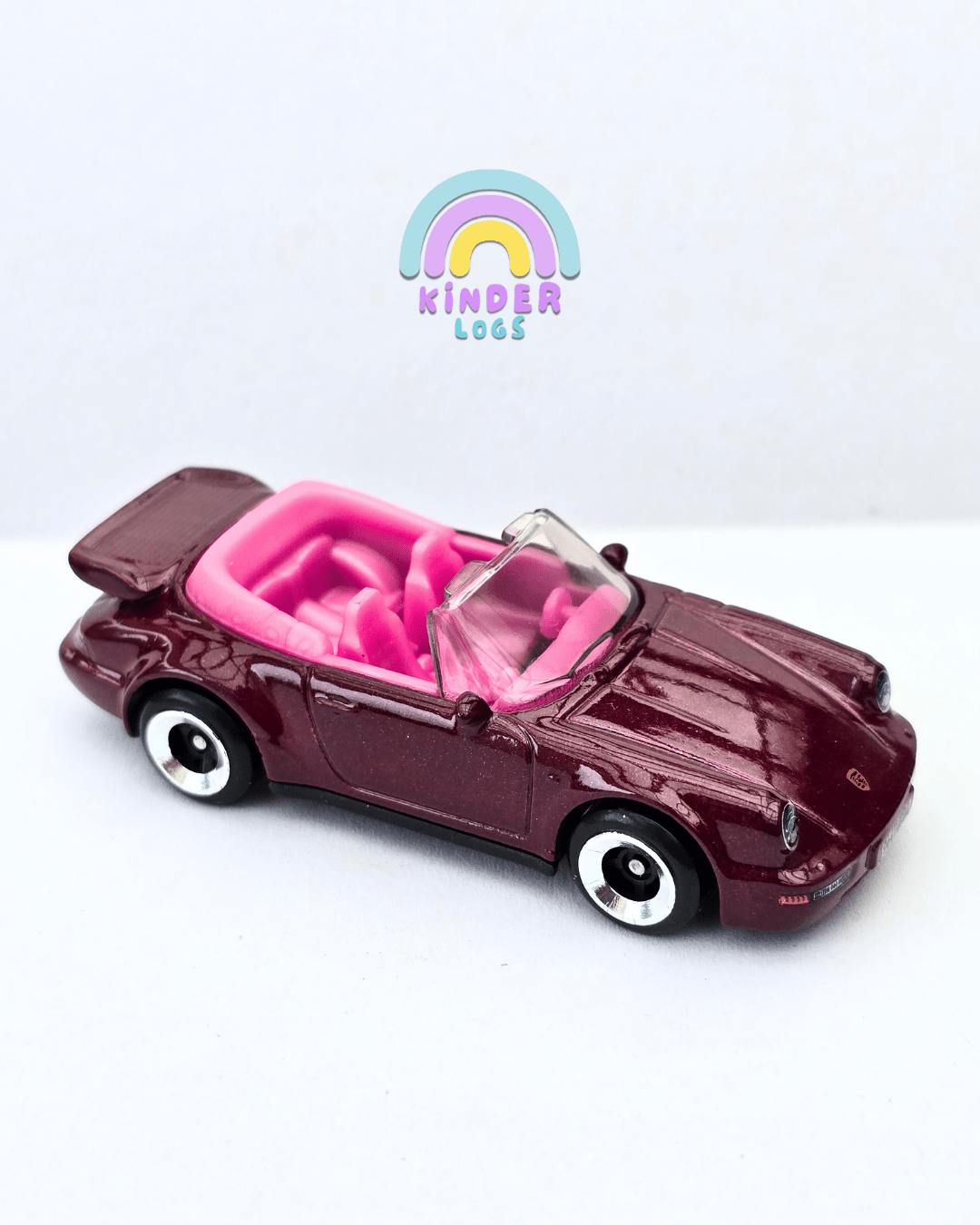 Hot Wheels Porsche 911 Turbo Cabriolet (Uncarded - New) - Kinder Logs