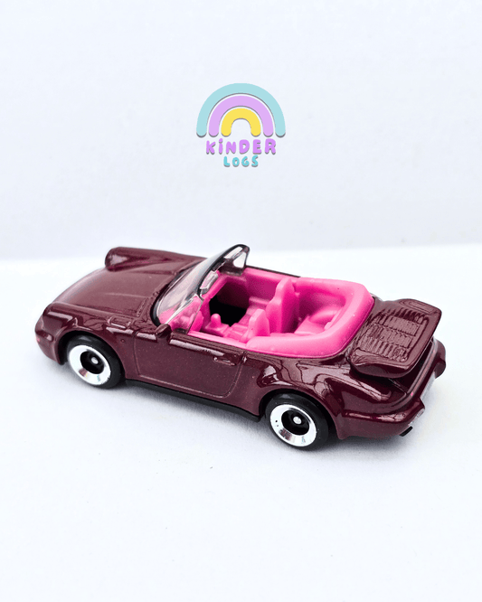Hot Wheels Porsche 911 Turbo Cabriolet (Uncarded - New) - Kinder Logs