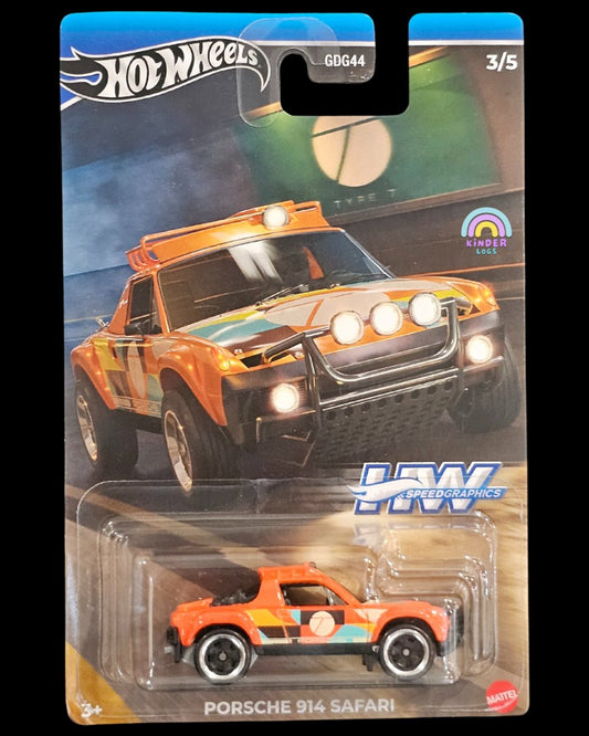Hot Wheels Porsche 914 Safari Type 7 Edition - Kinder Logs