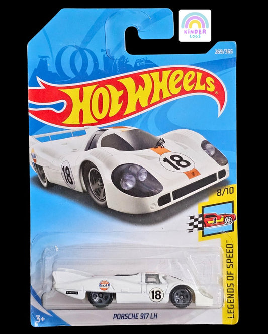 Hot Wheels Porsche 917 LH Gulf Edition - Kinder Logs