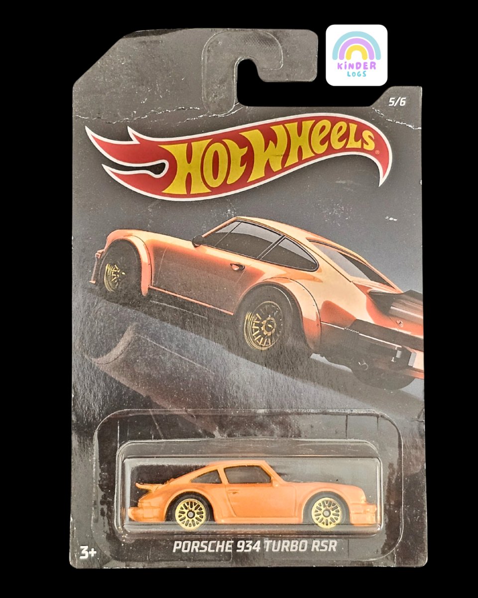 Hot Wheels Porsche 934 Turbo RSR (Rare Model) - Kinder Logs