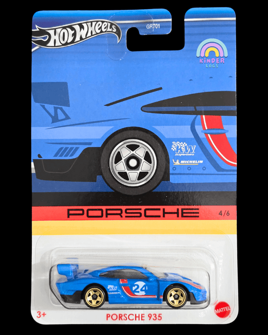 Hot Wheels Porsche 935 - Porsche Series (Imported) - Kinder Logs