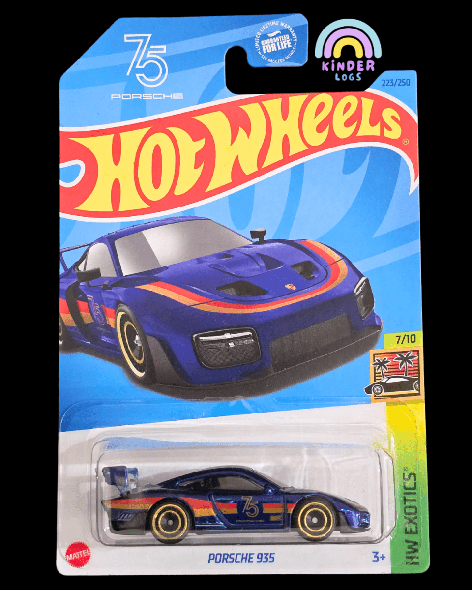 Hot Wheels Porsche 935 Super Treasure Hunt (STH) - Imported - Kinder Logs