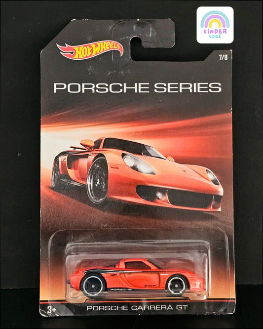Hot Wheels Porsche Carrera GT - Exclusive Porsche Card - Kinder Logs
