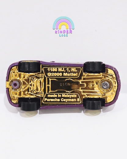 Hot Wheels Porsche Cayman S - 57th Anniversary (Uncarded) - Kinder Logs