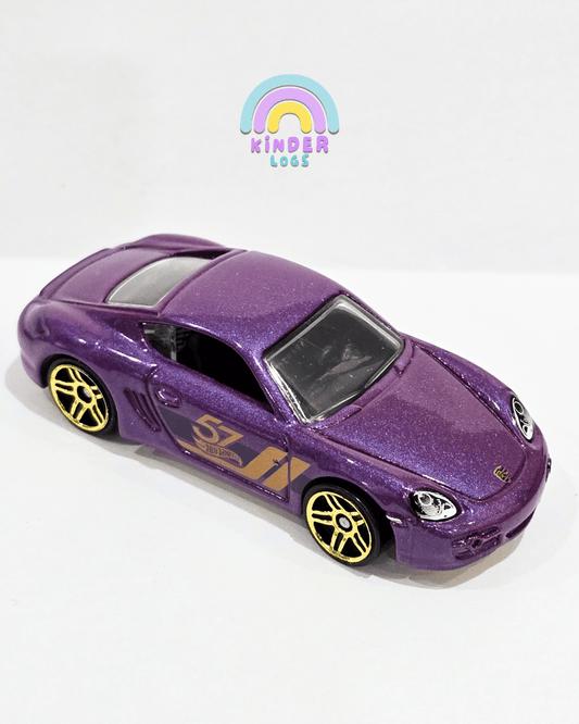 Hot Wheels Porsche Cayman S - 57th Anniversary (Uncarded) - Kinder Logs
