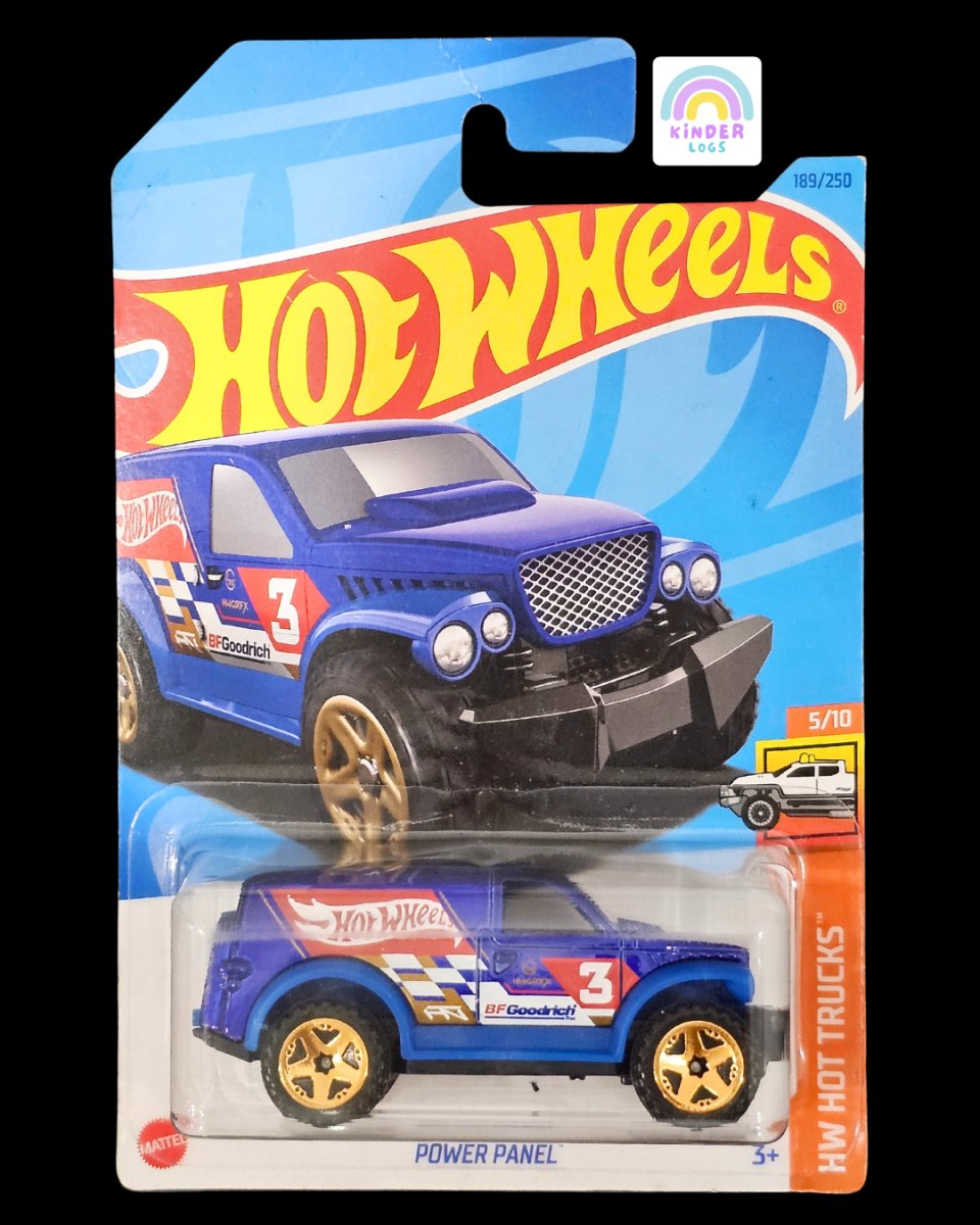 Hot Wheels Power Panel (Blue) - Kinder Logs