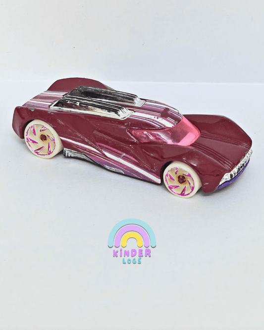 Hot Wheels Power Surge - Dark Pink (Pre - Owned Car) - Kinder Logs