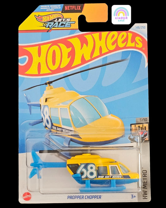Hot Wheels Propper Chopper (J Case) - Kinder Logs