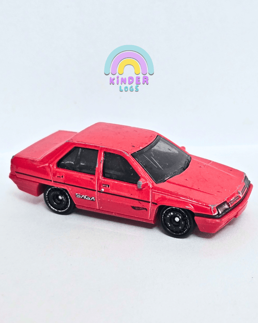 Hot Wheels Proton Saga - Red (Pre - Owned Car) - Kinder Logs