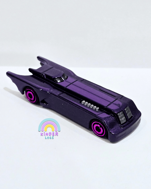 Hot Wheels Purple Batmobile - The Animated Series (Uncarded) - Kinder Logs