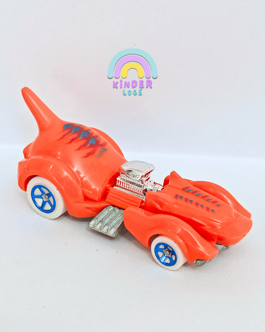Hot Wheels Purrfect Speed - Orange (Uncarded - New) - Kinder Logs
