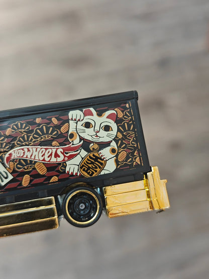 Hot Wheels Raijin Express - Black (Uncarded - New) - Kinder Logs