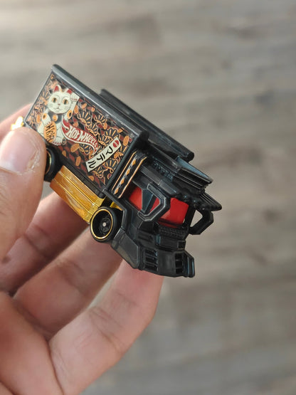 Hot Wheels Raijin Express - Black (Uncarded - New) - Kinder Logs