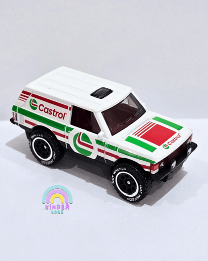 Hot Wheels Range Rover Classic - White (Uncarded) - Kinder Logs