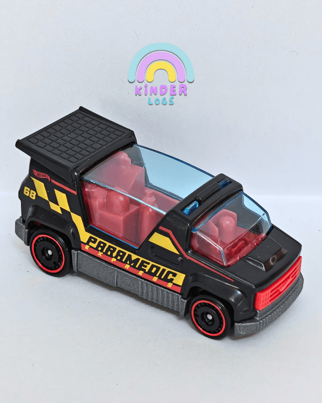 Hot Wheels Rapid Pulse - Black (Uncarded - New) - Kinder Logs