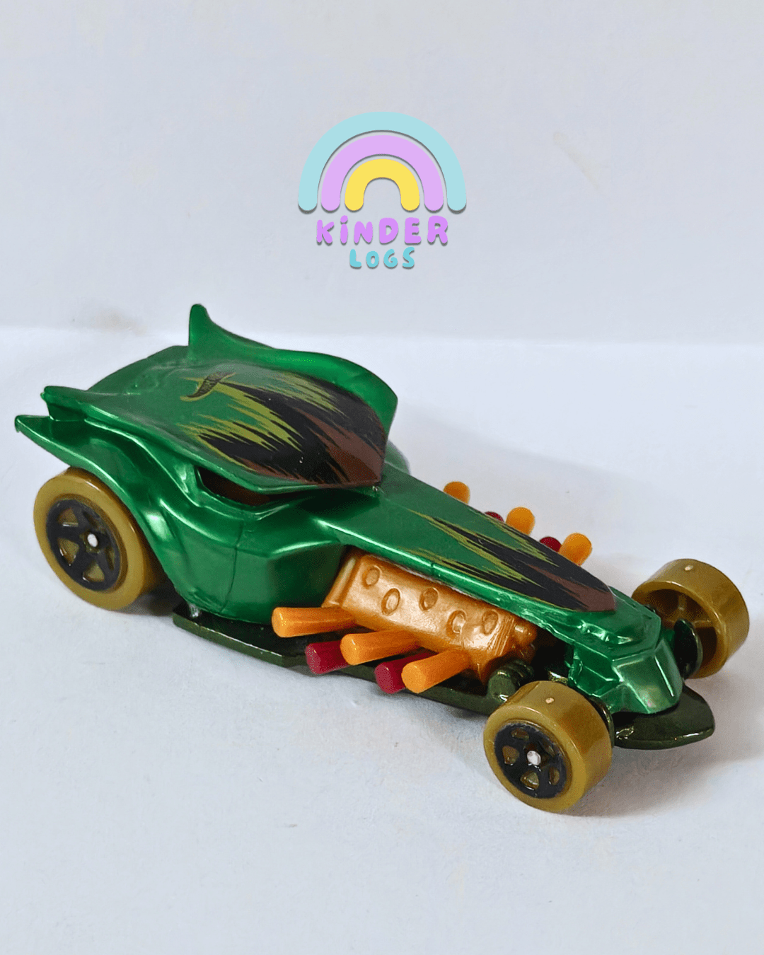 Hot Wheels Ratical Racer - Green (Uncarded - New) - Kinder Logs