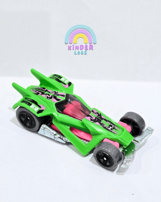 Hot Wheels RD - 06 - Green (Uncarded) - Kinder Logs