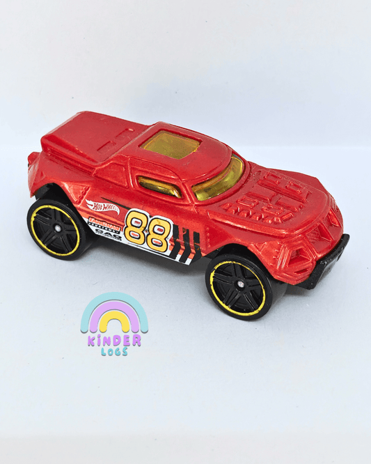 Hot Wheels RD - 09 Number 88 - Red (Pre - Owned Car) - Kinder Logs