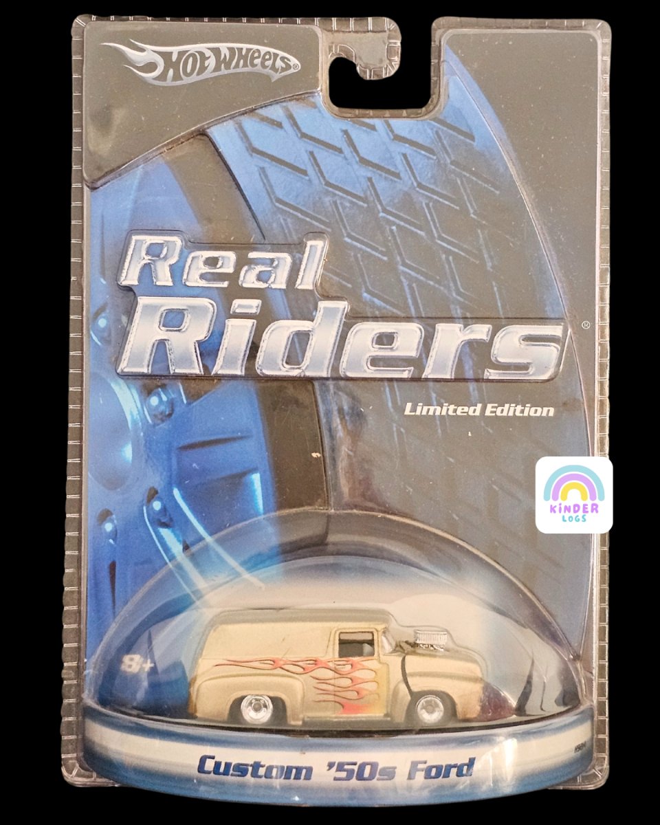 Hot Wheels Real Riders Custom 1950s Ford Limited Edition - Kinder Logs