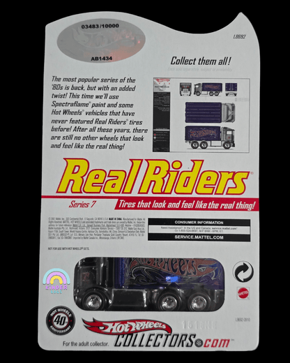 Hot Wheels Real Riders Hiway Hauler - Series 7 (Imported) - Kinder Logs