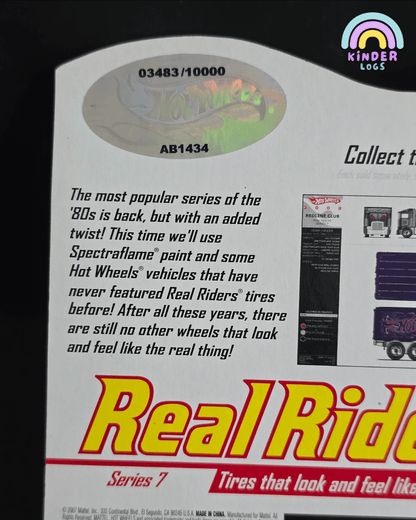 Hot Wheels Real Riders Hiway Hauler - Series 7 (Imported) - Kinder Logs