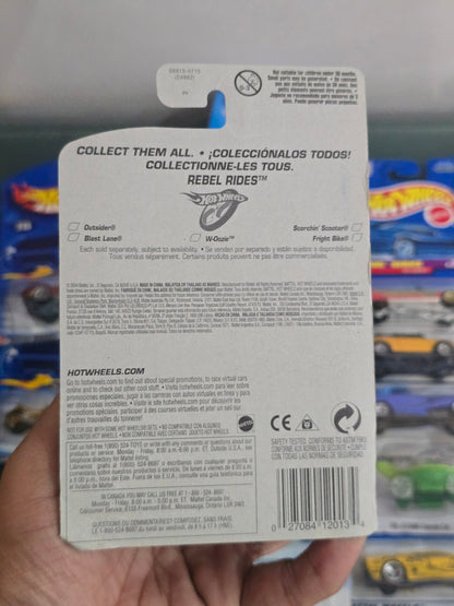 Hot Wheels Rebel Rides W - OOZIE - Collector No. 078 - Kinder Logs