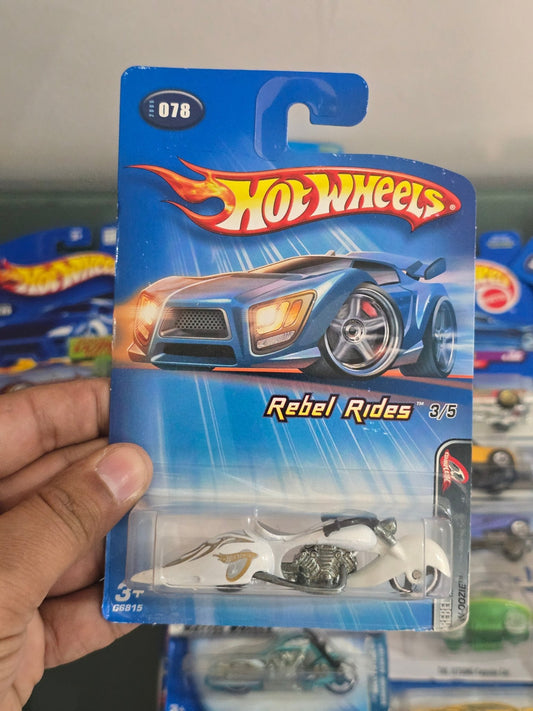 Hot Wheels Rebel Rides W - OOZIE - Collector No. 078 - Kinder Logs