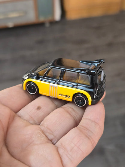 Hot Wheels Renault Espace F1 - Black (Uncarded - New) - Kinder Logs