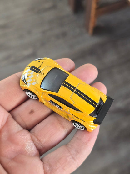 Hot Wheels Renault Megane Trophy - Yellow (Uncarded - New) - Kinder Logs