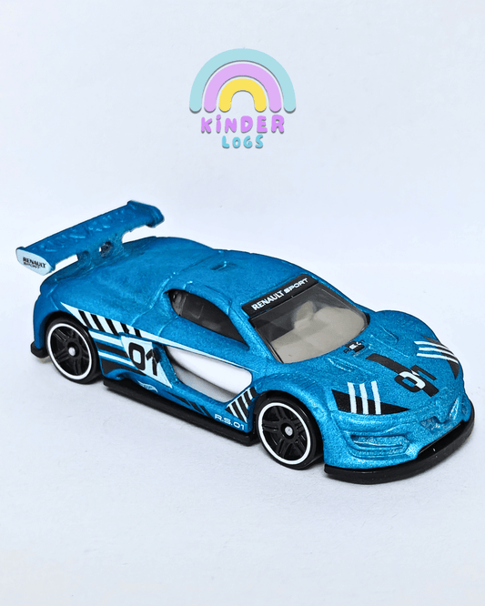 Hot Wheels Renault Sport R.S. 01 - Blue (Uncarded - New) - Kinder Logs