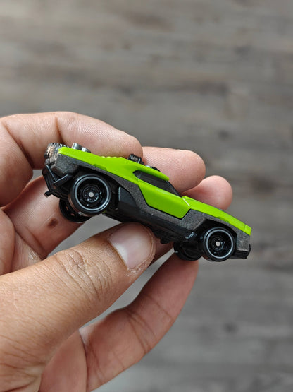 Hot Wheels Ridge Crest GT - Green (Uncarded - New) - Kinder Logs