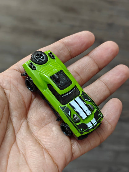 Hot Wheels Ridge Crest GT - Green (Uncarded - New) - Kinder Logs