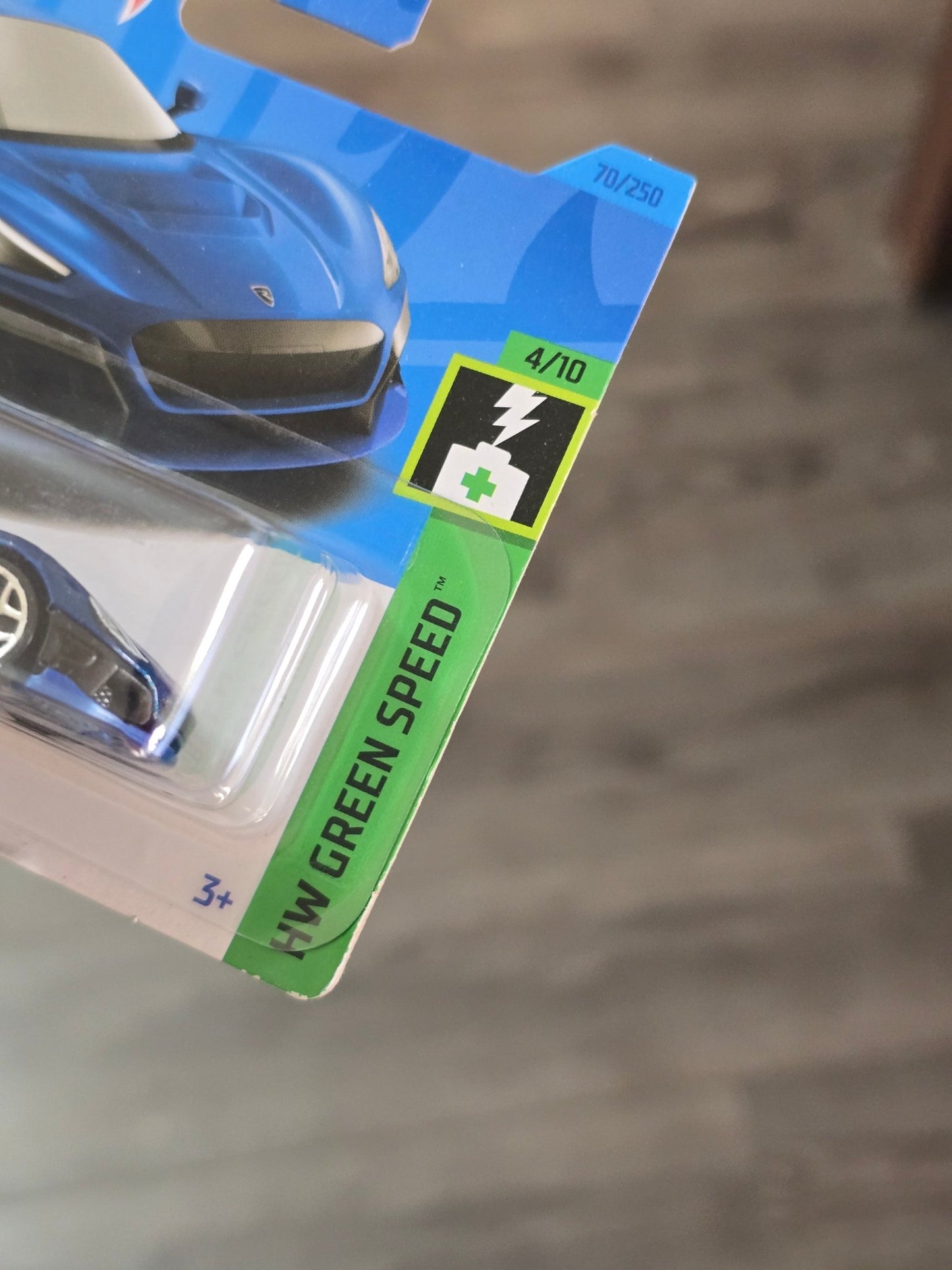 Hot Wheels Rimac Nevera - Blue (Imported Short Card) - Kinder Logs