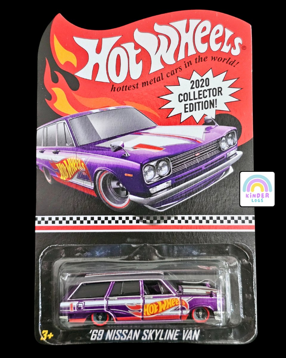 Hot Wheels RLC 1969 Nissan Skyline Van (2020 Collector Edition) - Kinder Logs