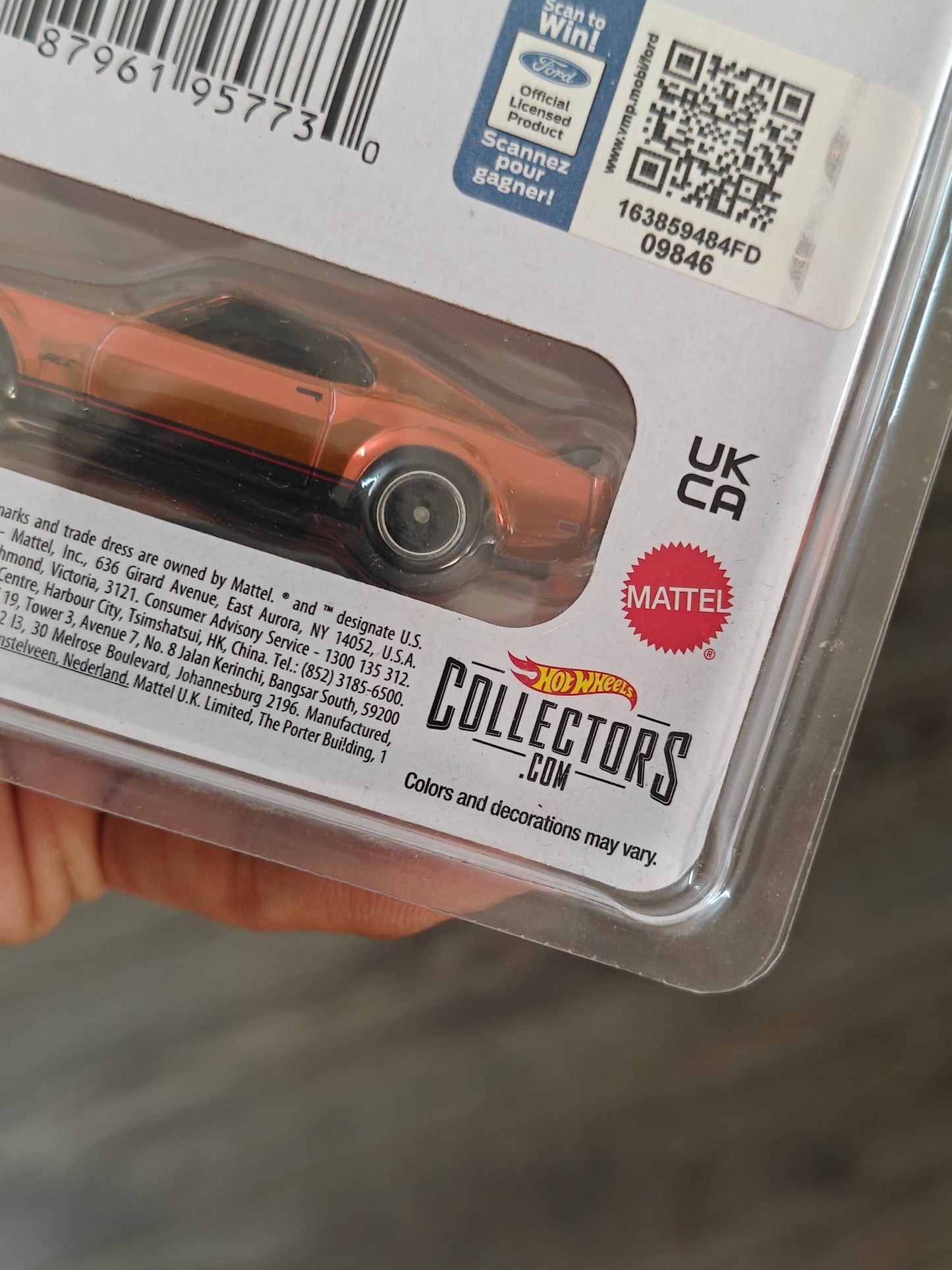 Hot Wheels RLC Exclusive 1970 Ford Mustang Boss 302 (2021 Club Car) - Kinder Logs