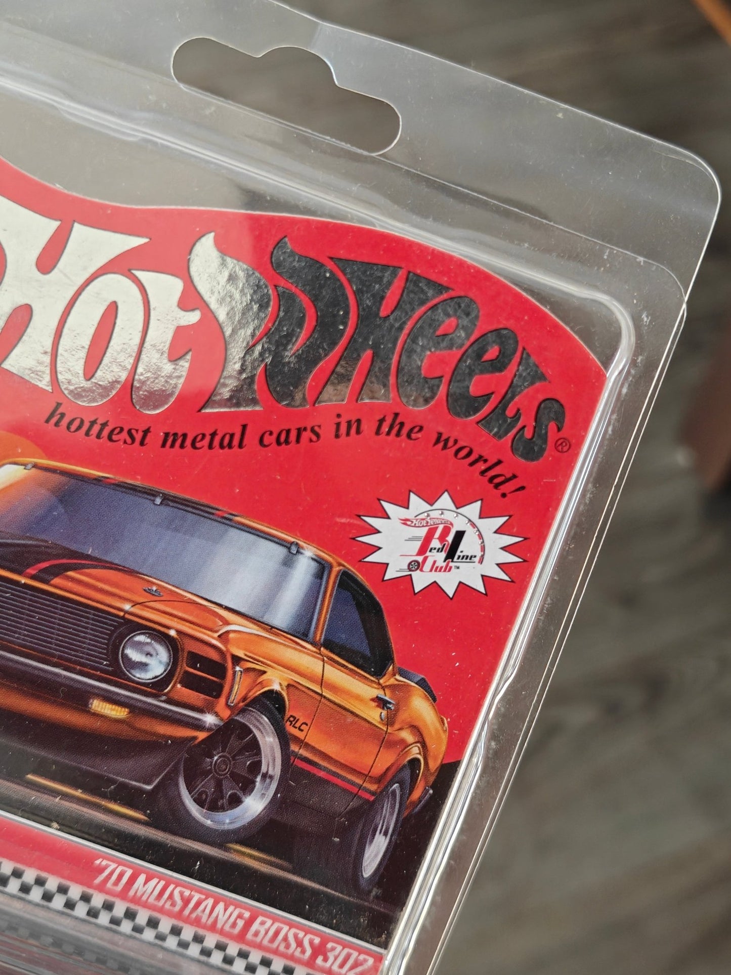Hot Wheels RLC Exclusive 1970 Ford Mustang Boss 302 (2021 Club Car) - Kinder Logs