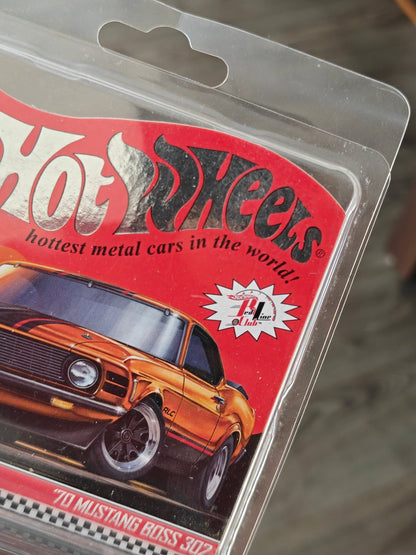 Hot Wheels RLC Exclusive 1970 Ford Mustang Boss 302 (2021 Club Car) - Kinder Logs
