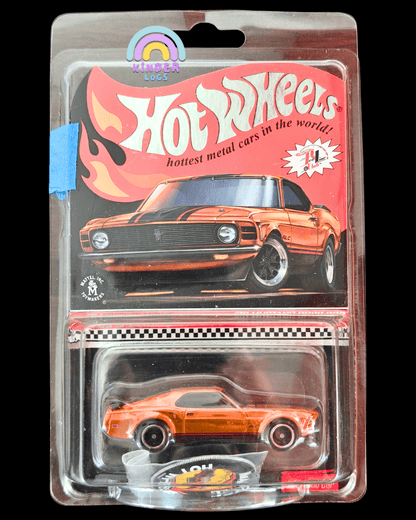 Hot Wheels RLC Exclusive 1970 Ford Mustang Boss 302 (2021 Club Car) - Kinder Logs