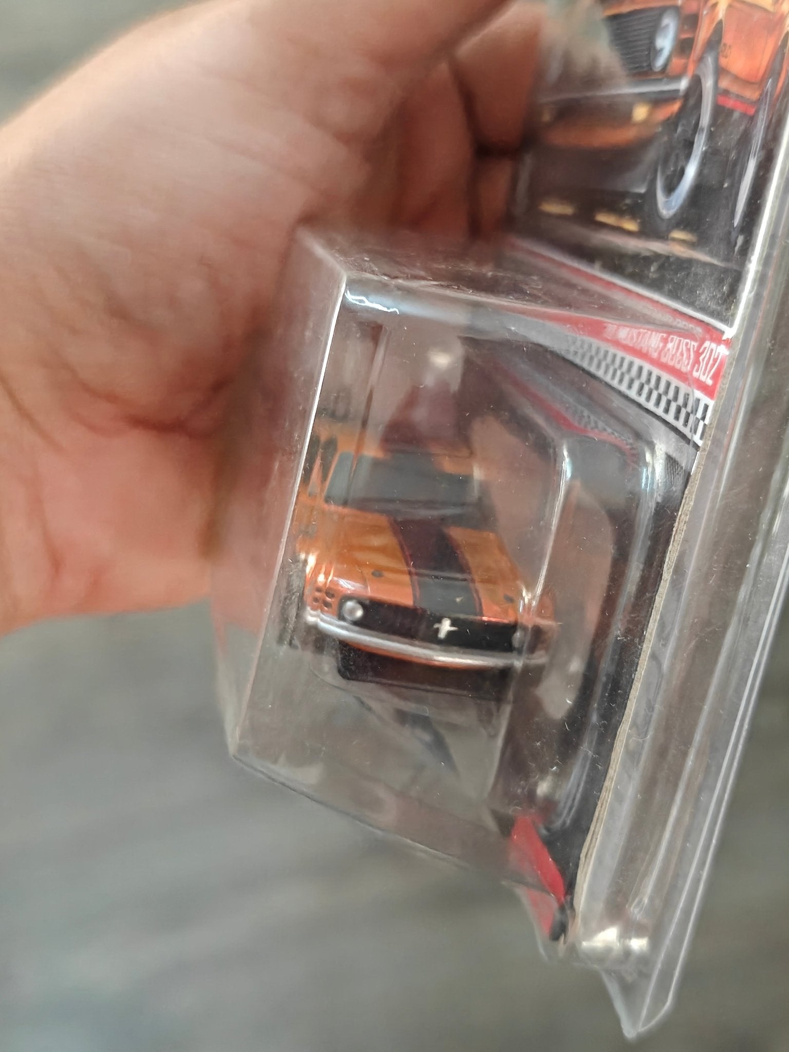 Hot Wheels RLC Exclusive 1970 Ford Mustang Boss 302 (2021 Club Car) - Kinder Logs