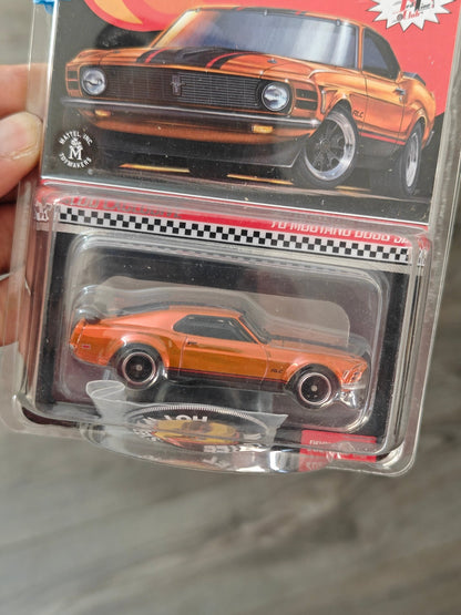 Hot Wheels RLC Exclusive 1970 Ford Mustang Boss 302 (2021 Club Car) - Kinder Logs