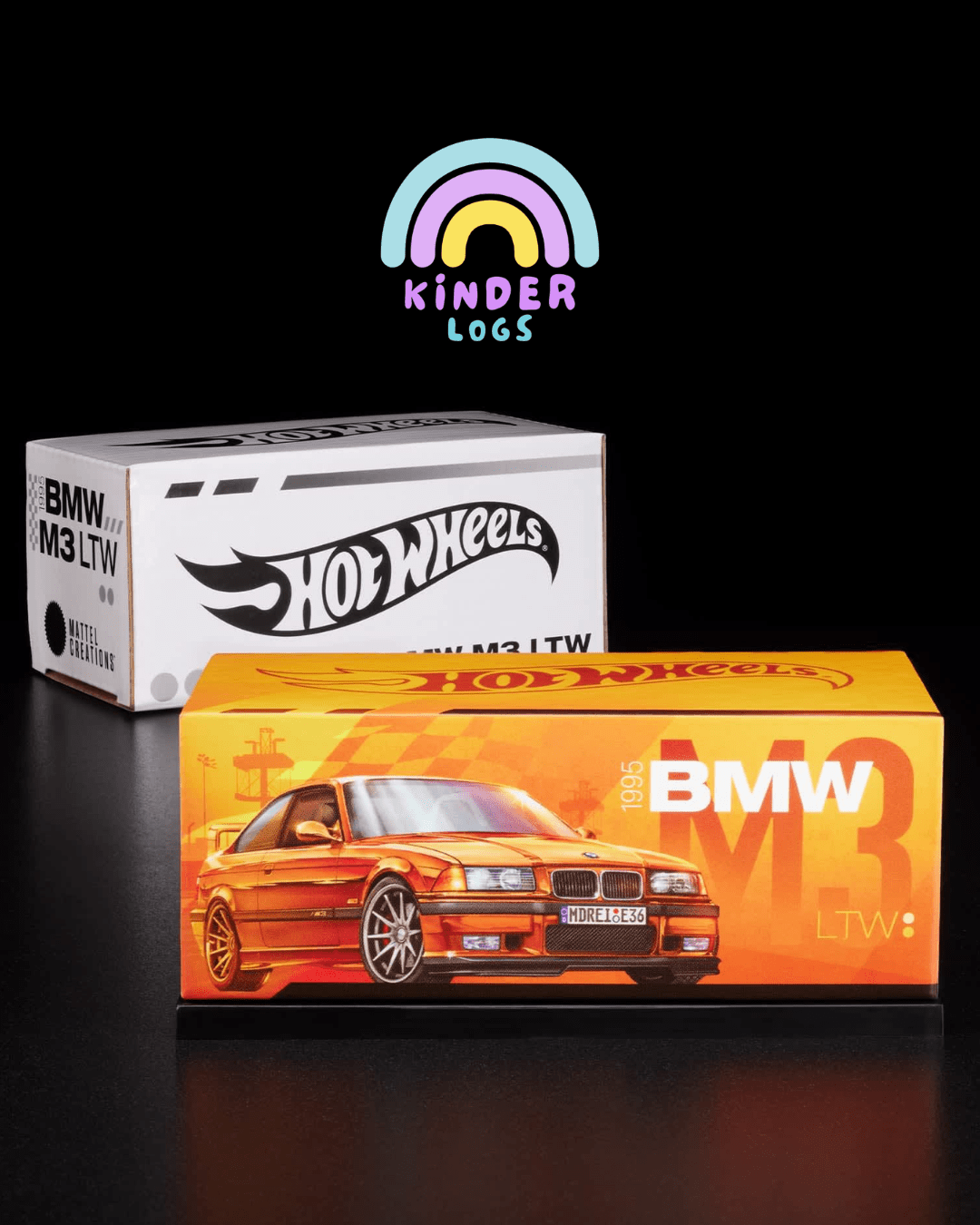 Hot Wheels RLC Exclusive 1995 BMW M3 LTW - Kinder Logs