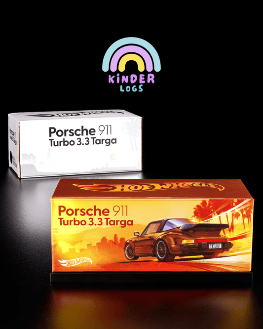 Hot Wheels RLC Exclusive Porsche 911 Turbo 3.3 Targa - Kinder Logs
