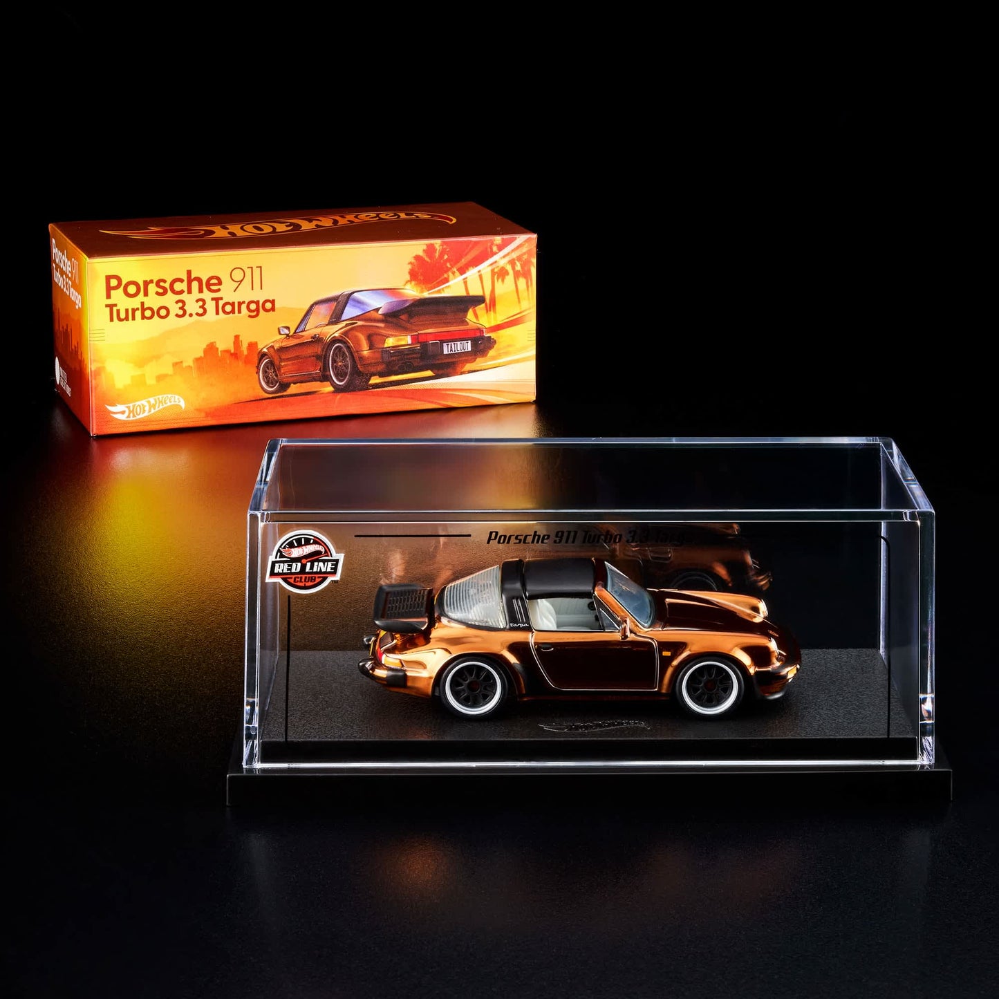 Hot Wheels RLC Exclusive Porsche 911 Turbo 3.3 Targa - Kinder Logs